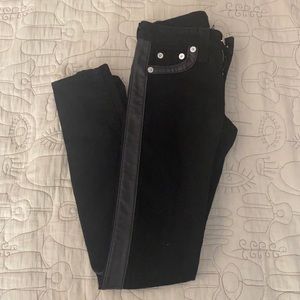 True religion Jeans with leather accents 24